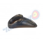 White Feather Thumb Ring