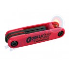 Bondhus Allen Wrench Set Folding 1.5-6 mm.
